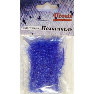 Синель блестящая Полисинель (4Trouts) Синий