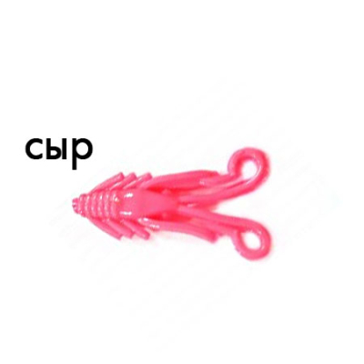 Мягкая приманка Trout Zone Nymph 1,6" розовый сыр