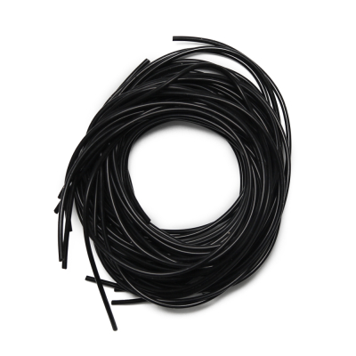 Кембрик силиконовый 1,5-2,5, черный KEM-4-04 10 шт*1м