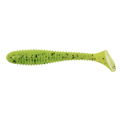 Силиконовая приманка Helios Catcher 3,55"/9 см Pepper Lime 5шт. (HS-2-009)