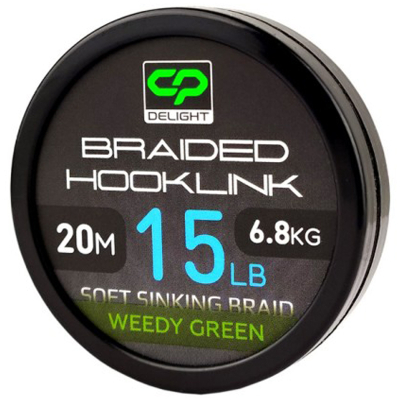 Поводковый материал Carp Pro Deligth Sinking Hooklink зеленый 20м 15lb
