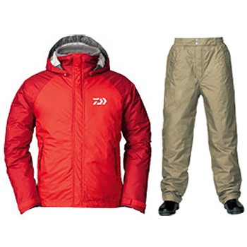 Костюм Daiwa Rainmax Winter Suit Fire Red 2XL DW-3503*