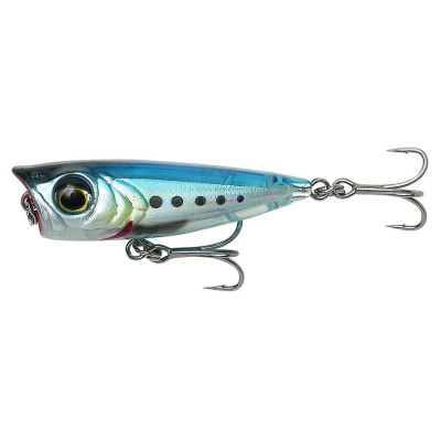 Воблер Savage Gear 3D Minnow Popper 43 Floating цв. Ghost Sardine