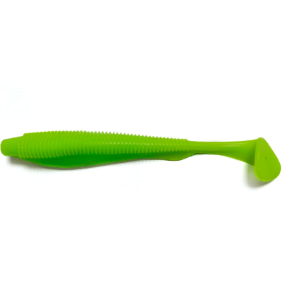 Силиконовая приманка Zemex Moby 5" цвет LS03, в уп. 4 шт