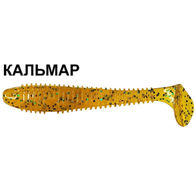 Силиконовая приманка Crazy Fish Vibro Fat 2.7" 1-71-31-6 кальмар цв. 31