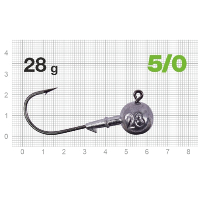 Джигер Nautilus Power 120 NP-1608 hook №5/0 28гр