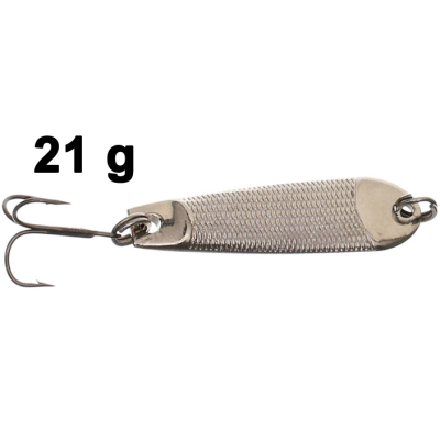 Вольфрамовая блесна Flagman Tungsten Spoon 21g цв. Silver