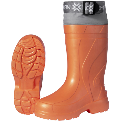 Сапоги зимние Norfin Scandic с манжетой оранжевые -45 EVA р.45-46
