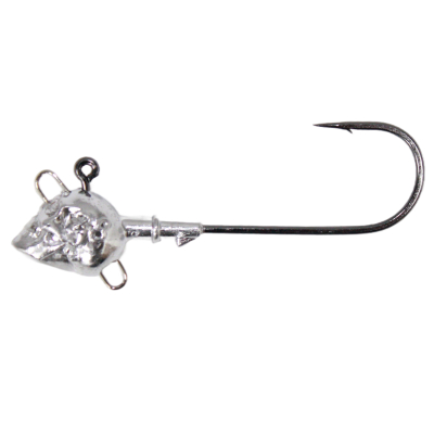 Призер Джиг-головка "Череп" на крючке BКК № 10.0 90/120* с дополнительной нижней петлей 56г.