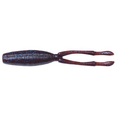 Силиконовая приманка Megabass Tk Twister цв. Scuppernong Blue Flake