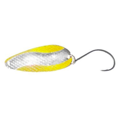 Блесна колебл. Mukai Iwana Special Color 2.5g цв. #9 Silver Plated S Yellow