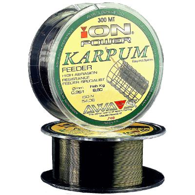 Леска фидерная Awa-Shima ION Power Karpum Feeder 300м 0,261мм