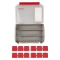 Коробка для приманок Ruzza 205x145x40мм 12 перемычек