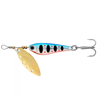 Блесна вращающаяся Sprut Alpina Long Spinner #2 (9g/ SBTR-G)