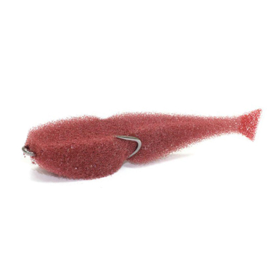 Поролоновая рыбка Lex Classic Fish CD 10 B (кирпичное тело/красный хвост) CF10CD-B