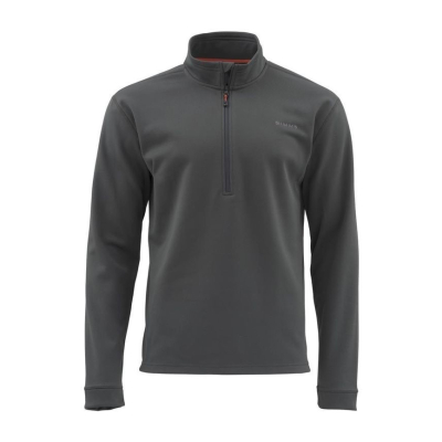 Пуловер Simms Midweight Core Quarter-Zip, Carbon, XXL