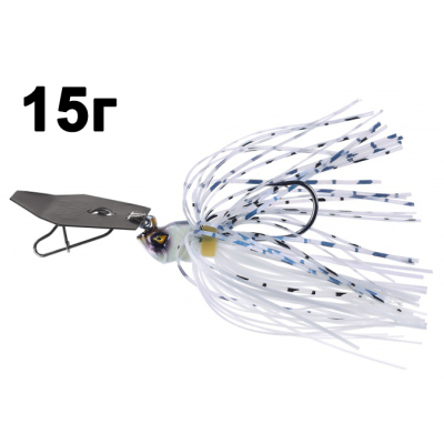Приманка Balzer Shirasu Evil Chatter Baits цв. White Pearl 15 г #5/0 (16151 154)