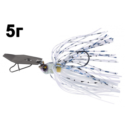 Приманка Balzer Shirasu Evil Chatter Baits цв. White Pearl 5 г #1/0 (16149 504)