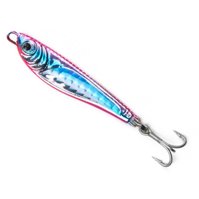 Пилькер Asari Slim Minnow 25гр цвет #07 blue/red belly