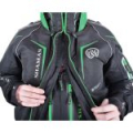 Костюм-поплавок мужской зимний ХСН "Angler prosport", hardguard, черный (зеленые молнии) (54-56/182)