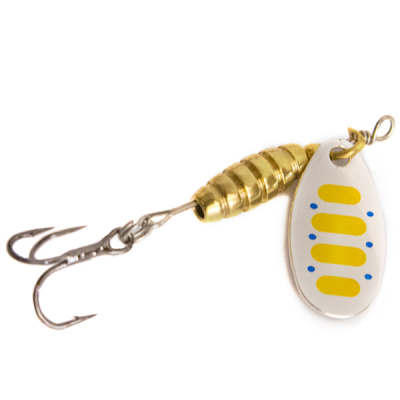 Блесна вращающаяся Mottomo Bug Blade #1 5.5g цв. Silver 29