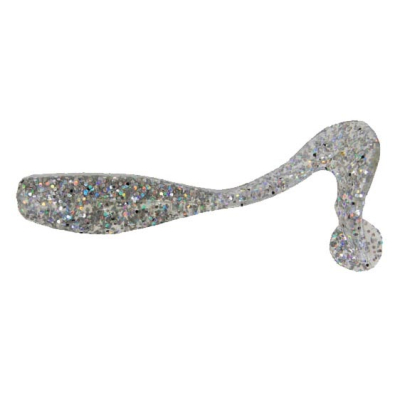 Силиконовая приманка Gene Larew Bobby Garland 2.5" Stroll R цв. #153 DOUBLE SILVER RAINBOW