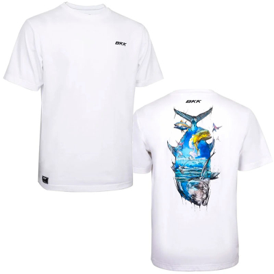 Футболка с коротким рукавом BKK Short Sleeve Casual Shirt Brand values GT White (F-SA-1276) 3XL