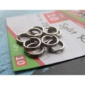 Кольцо заводное Mottomo Split Ring 4мм/4кг 10 шт.