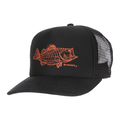 Кепка Simms Throwback Trucker, Black