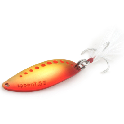 Блесна Juyang Leech 7,5 гр. цвет gold red