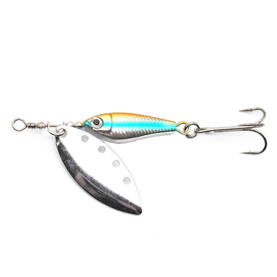 Блесна вращающаяся Grows Culture Silver Creek 6 гр. цвет Wakasagi