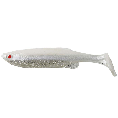 Приманка Savage Gear Fat T-Tail Minnow Bulk 9cm 7g 1шт White Silver 61815-001