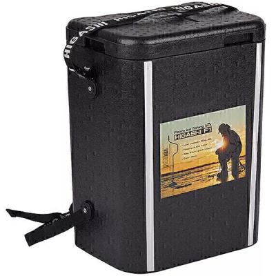 Зимний рыболовный ящик Higashi Foam Ice Box F1 #Black