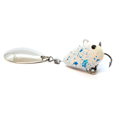 Тейл-спиннер UF-Studio Hurricane 42g цв. White
