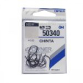 Одинарный крючок Owner 50340 Chinta, черный BC №2 13шт
