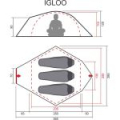 Туристическая палатка автомат Maverick Igloo Solar Control