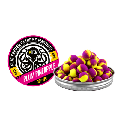 Бойлы FFEM Pop-Up Plum Pineapple 12mm