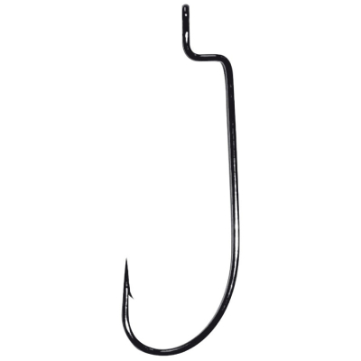 Крючок офсетный Gamakatsu Worm 34 SPR (BL) №1 (6шт.)