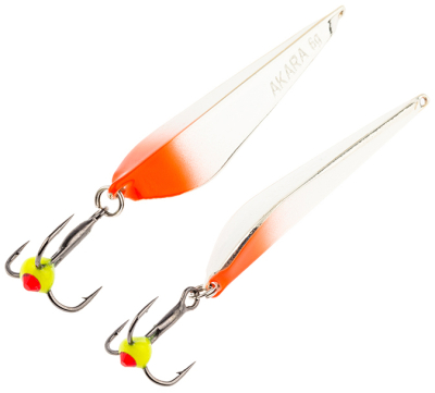 Блесна зимняя Akara Tournament Ice Maropedka 60 8 гр. цвет 3/Sil