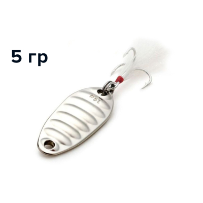 Блесна GT-BIO Obique Stripe II 5гр, серебро  GT-32T