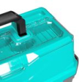 Ящик для снастей трехполочный Nisus Tackle Box бирюзовый (N-TB-3-Т)