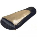 Спальный мешок Campus Fun 250 L-zip (кокон+3С, 215X80X55 см) цвет black/beige