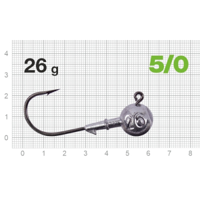 Джигер Nautilus Power 120 NP-1608 hook №5/0 26гр