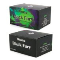 Катушка инерционная Namazu Black Fury, пластиковая, 2 подшипника, р. 7,5 см