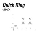 Кольцо заводное Decoy R-7 Quick Ring #00 (15 шт.)