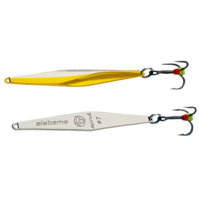 Блесна зимняя Sprut PRO Series Alabama #9 (90mm/15g/SG)