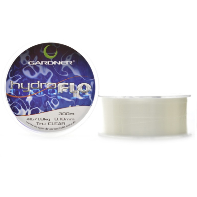 Леска Gardner Hydro-Flo 15lb 0,35mm 300m Clear XHYD15C