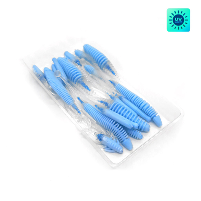 Силиконовая приманка Chuper Trout Mix 2.0 Сыр Sky blue UV + Silver gloss