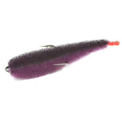Поролоновая рыбка Lex Zander Fish 7 PBB (фиолетовое тело/черная спина/красный хвост) ZF7OD-PBB