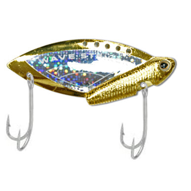 Блесна Kosadaka Wave Striker 14g Gold/Silver ws14GS